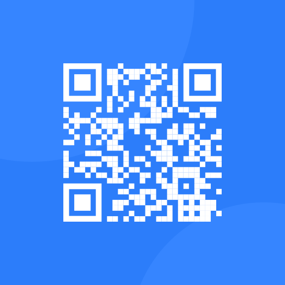 QR code by Frontend Mentor